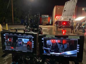 Melissa Ponzio Instagram - #MoonDayMemories #TeenWolf BTS ::: sorry it’s been a minute since I’ve posted…her are some fun memories and some stolen moments on #TeenWolfMovie…check out the last video to see how a film crew takes over space and place wherever they go…