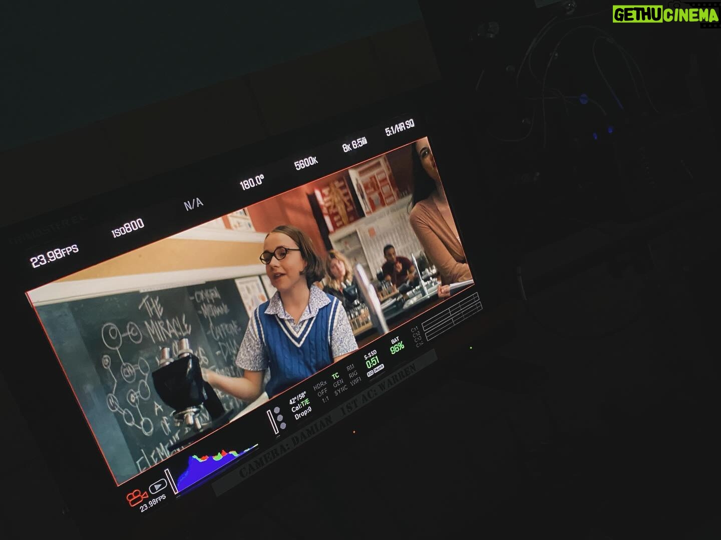 Melissa Ponzio Instagram - Shout out to the cast and crew of @popular_theory! Had a blast working with everyone to bring this sweet film alive…being back in the classroom as a teacher was a real trip as my curriculum was more comedy than chemistry, but here we are! Look for #PopularTheory on VOD March 26th and enjoy this film!