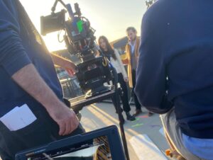 Melissa Ponzio Instagram - #MoonDayMemories #TeenWolf BTS ::: sorry it’s been a minute since I’ve posted…her are some fun memories and some stolen moments on #TeenWolfMovie…check out the last video to see how a film crew takes over space and place wherever they go…