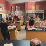 Melissa Ponzio Instagram - Shout out to the cast and crew of @popular_theory! Had a blast working with everyone to bring this sweet film alive…being back in the classroom as a teacher was a real trip as my curriculum was more comedy than chemistry, but here we are! Look for #PopularTheory on VOD March 26th and enjoy this film!