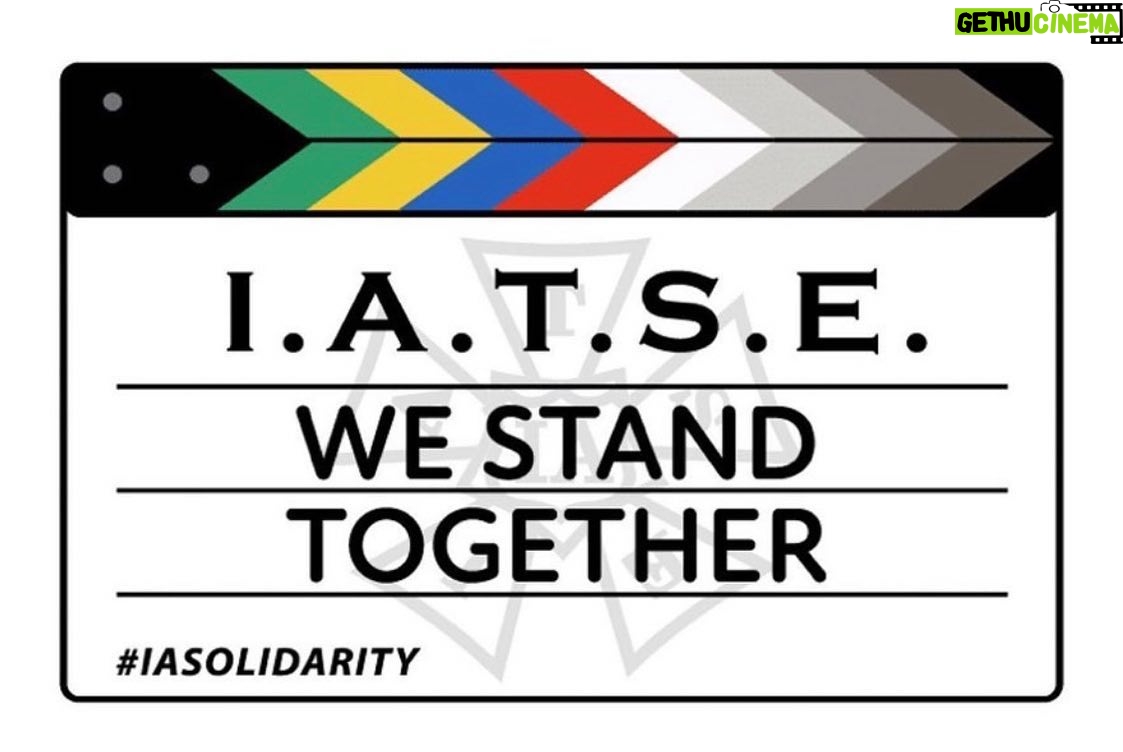 Melissa Rauch Instagram - Crews are the heart and soul of every production. Standing with @iatse a million % in their fight for a safe and humane work environment. #iatsesolidarity