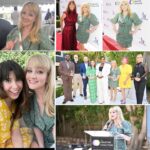 Melissa Rauch Instagram - Such a special and powerful day spent with @thecreativecoalition this past weekend. So honored to have received the Creative Coalition's 2022 Humanitarian Award along with some absolutely amazing humans. Thank you so much to the incredible Creative Coalition for shining a light on the work we’re doing at @oscarskidsamerica & @oscarskidsireland for pediatric cancer and for all the good your incredible organization does day in and day out. And thank you to my wonderful pal, @jessicaradloff14 for presenting me with the beautiful award and letting it slide when I accidentally poured water all over myself while trying to take a drink prior to accepting said award because apparently I don’t know how to act like a human in public anymore and missed my mouth completely.  Hair: The awesome @dereksyuen Makeup: The awesome @barbi_fonte My Awkwardness: Moi