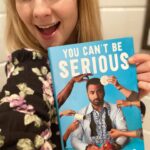Melissa Rauch Instagram - Fun fact: I have been a fan of @kalpenn since I was a kid! We grew up in the same town and I saw him kill it as Linus in his Jr. High school production of “You’re A Good Man Charlie Brown.” I’ve loved him in everything since and was overjoyed to get to work with him on TBBT. As if you couldn’t tell by my face, I am so excited for this book because as with everything @kalpenn does, I know it will be wonderful! #YouCantBeSerious