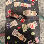 Melissa Rauch Instagram – Found this extraordinary piece of art I made for my 7th grade locker. I would’ve been kicked out of New Jersey if “mall” wasn’t featured. And I gotta admit, “guys” wasn’t really a top priority…that was on there as an attempt to be cool (didn’t work). 💗☮️💜🎵💖