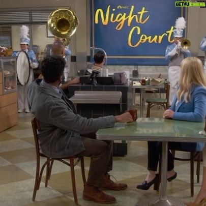 Melissa Rauch Instagram - Check out a new episode of #NightCourt TONIGHT at 8/7c on @nbc and streaming tomorrow on @peacock! 💙