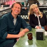 Melissa Rauch Instagram - Abby and Rand ❤️ The incredibly wonderful and extremely hilarious @peteholmes guest stars on #NightCourt tonight 8/7c on @NBC and streaming on @peacock