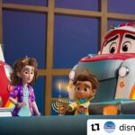 Melissa Rauch Instagram - Love getting to be a part of this awesome show! Check out #Firebuds on @disneyjunior Kids will absolutely adore it, but I also guarantee grown-up kids (aka: adults) will too! ♥️🚒♥️🚒 Repost @disneybrandtvpr with @use.repost ・・・ The #Firebuds team celebrates #Christmas and #Hanukkah in the latest episode, which is now available on @DisneyJunior! Plus, Melissa Rauch and Lou Diamond Phillips recur as Bo’s mom and dad, Beth and Bill Bayani. #DisneyBrandedTelevision #DisneyJunior