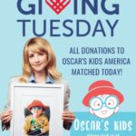 Melissa Rauch Instagram - Today, all donations to @oscarskidsmerica are being MATCHED... which means your contribution will go even further to help fund desperately needed pediatric cancer research. Join the #GivingTuesday movement and reimagine a world built upon shared humanity and radical generosity. Give the gift of hope to children and their families navigating #DIPG and other childhood diseases. We are so grateful to our supporters and your unwavering commitment to help find a cure and new treatments for pediatric cancer. Oscar's Kids has a vision of healing, helping, and creating some magic; thanks to you, we can do just that. While the donation match is only happening today, our work will continue beyond Giving Tuesday, and you too can continue to spread Oscar's legacy of light and love. Follow, share, and spread the word to help give true meaning to the season of perpetual hope.
