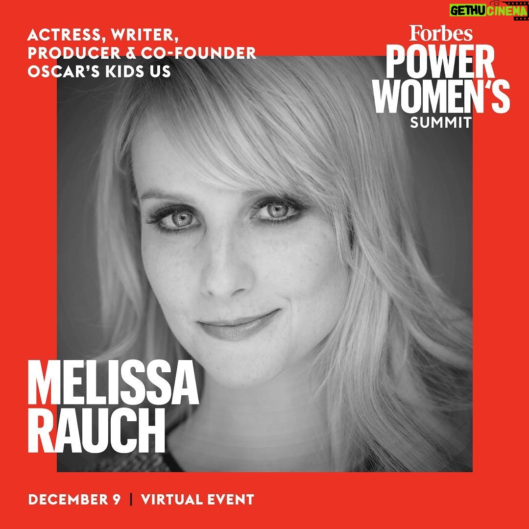 Melissa Rauch Instagram - So thrilled to be a part of this today. Thank you @forbeswomen & @moiraforbes for including me in such an inspiring day. Link in bio!