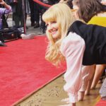 Melissa Rauch Instagram – Rehearsal for my mitts and the real deal. đŸ“¸ by: The-too-brilliant-for-words @stevemolaro