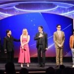 Melissa Rauch Instagram - 💝💖💝💖 #cbsupfront @cbstv @kunalkarmanayyar @therealjimparsons @sanctionedjohnnygalecki @kaleycuoco @missmayim #simonhelberg #chucklorre