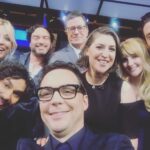 Melissa Rauch Instagram - What a wonderful way to say farewell with these beautiful people. @colbertlateshow tonight! 💕💕💕💕💕