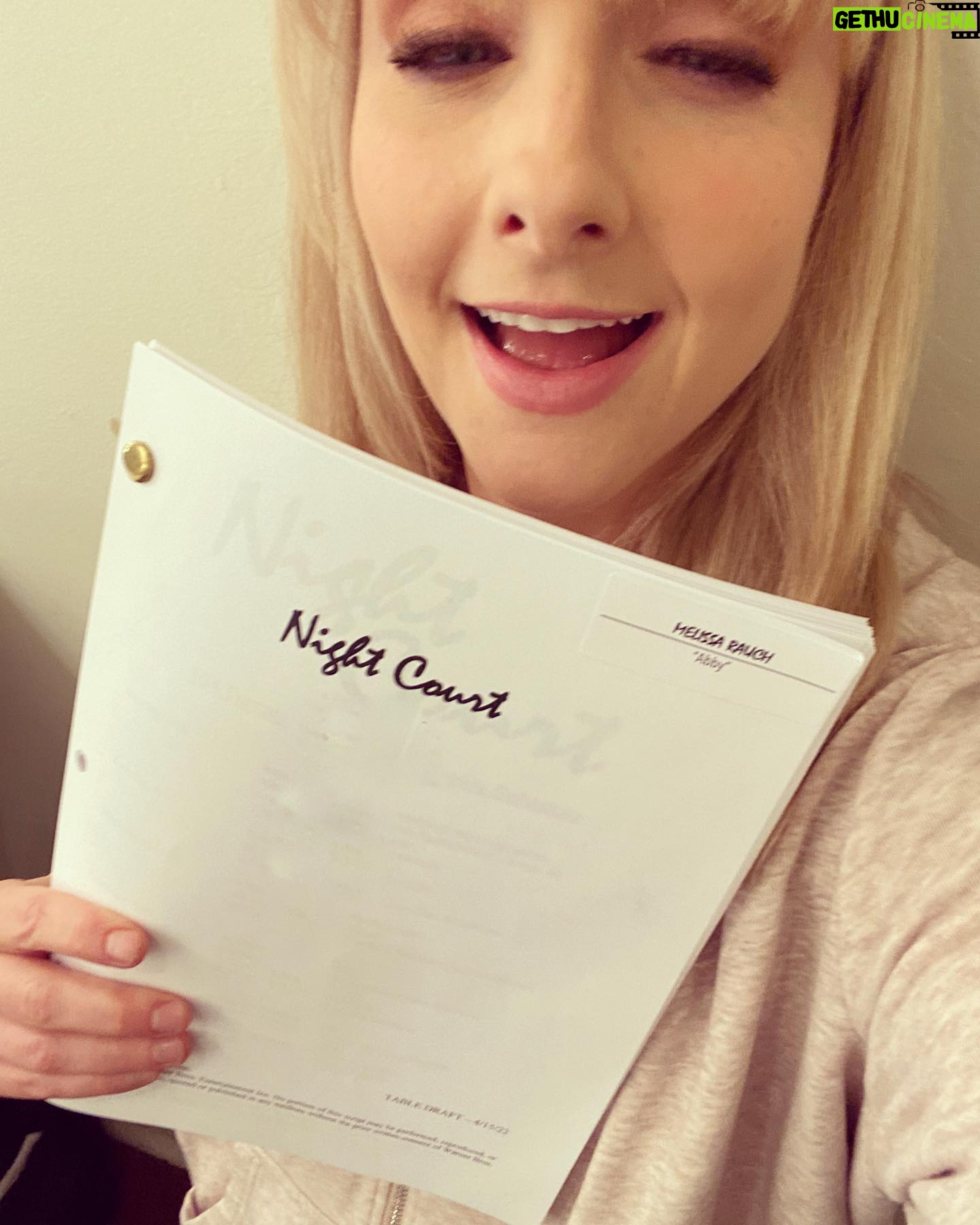 Melissa Rauch Instagram - I’m great at social medial!! #nightcourt