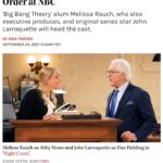 Melissa Rauch Instagram - Thank you @nbc and @warnerbrostv for putting Night Court back in session and making this dream a reality! 💛💙🤍