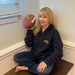 Melissa Rauch Instagram – Guess what? If you missed the premiere of #NIGHTCOURT or want to join us again, you can catch up before Tuesday’s new episode. @nbc is re-airing our first TWO episodes right after the NFL playoff game TONIGHT! Would love for you to come check out TEAM #NIGHTCOURT *That’s the full extent of my sports references. Also, because I’m awesome at social media, here are all the effortless options of me posing so very very naturally with a football. Pro tip: That is totally the proper way to hold a football. 💙