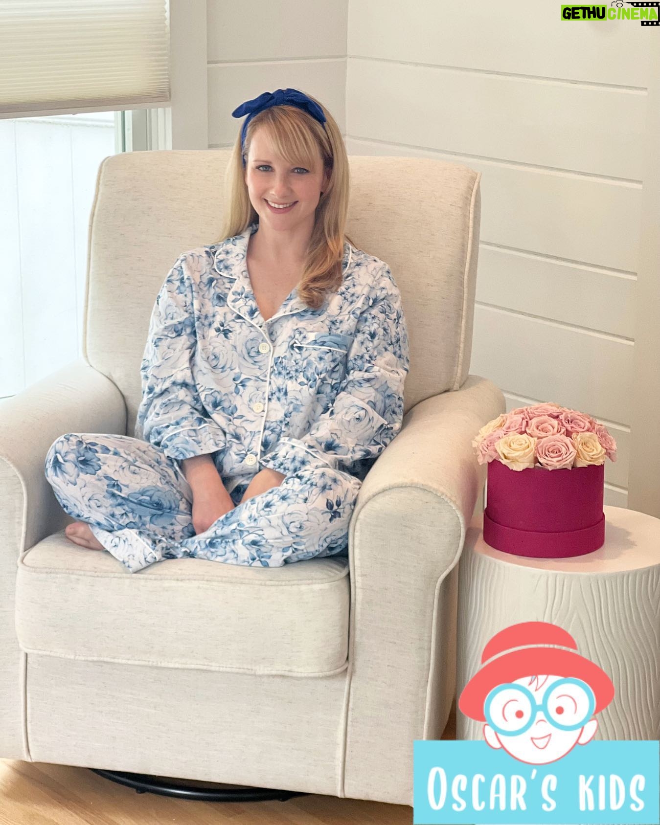Melissa Rauch Instagram - Wearing my PJs in support of our #OscarsKidsPJParty celebrating the guiding light and driving force behind Oscar's Kids, the incredible Oscar Keogh on his birthday. After his diagnosis, Oscar found himself facing incredibly tough days in his PJs. They became his comforting and colorful uniform - much like so many children with pediatric cancer whose PJs become their superhero costume while encountering the most unimaginable circumstances with extraordinary strength and bravery. So in honor and celebration of amazing Oscar and all those young heroes, we invite you to wear your PJs with us for the #OscarsKidsPJParty today! 🌟 Ways to PJ Party with us: 1) Post a photo of yourself in your favorite PJs with the hashtag #OscarsKidsPJParty 2) Encourage people to Text OSCAR to 50555 to contribute a $10 donation towards groundbreaking pediatric cancer research or visit oscarskids.org to support 3) So grateful to @bedheadpajamas for generously partnering with @oscarskidsamerica to be our official Oscar’s Kids PJ Party sponsor 💗 In addition to them supporting the work we're doing to raise funds for desperately needed pediatric cancer research, the wonderful people at Bed Head Pajamas are also donating 20% of sales from their Oscar’s Kids PJ Party collection to @oscarskidsamerica until July 17th! So please check out their beautiful PJs. I love a brand with heart and that's just what they are! Happy Birthday, Oscar. We love you and are honored to help spread your magic today! 💕