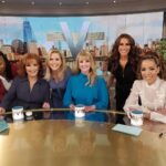 Melissa Rauch Instagram - Loved getting to talk about #NightCourt with the ladies of @theviewabc yesterday. Thanks so much for having me! 🩵🩵🩵🩵🩵 Styling: @hayley_atkin_ Hair: @matthewmonzon Color: @eddie_cook Makeup: @marywilesmakeup
