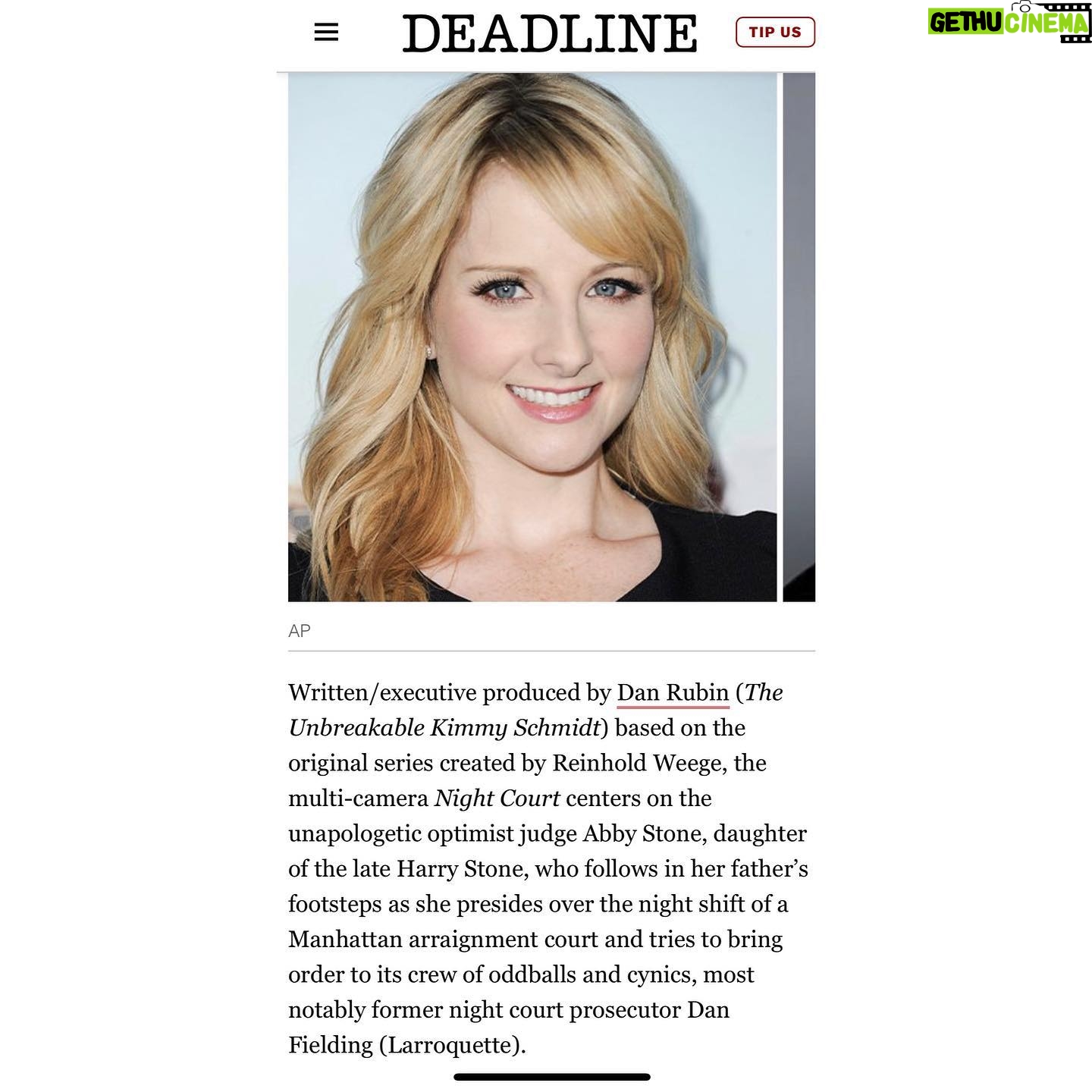 Melissa Rauch Instagram - SO incredibly excited about this!!! 🌃 #NightCourt #AfterJanuaryProductions #WarnerBros #NBC