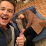 Melissa Roxburgh Instagram - The story of an interrupted nap. Illustrations by @joshdallas