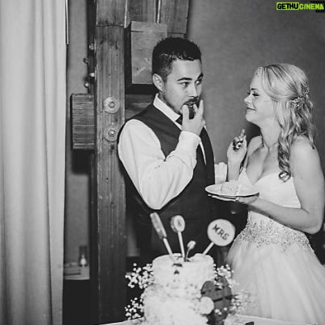 Melissa Roxburgh Instagram - We sent one off <3 . . . @kristiemmichelle @michaelalan18 @danaeliphotography