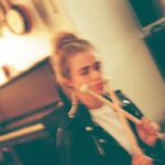 Melissa Roxburgh Instagram - I don't always drum... when I do, I do it badly and with no rhythm. . . . 📸by @77flippedofficial