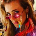 Melissa Roxburgh Instagram - @etamaki asked me if she should buy the following glasses. I said “meh”....she bought them and proceeded to get complimented by literally every human we met last night. 😂💕 moral: ignore melissa fashion advice always. Also who doesn’t go to a party and get pierced....