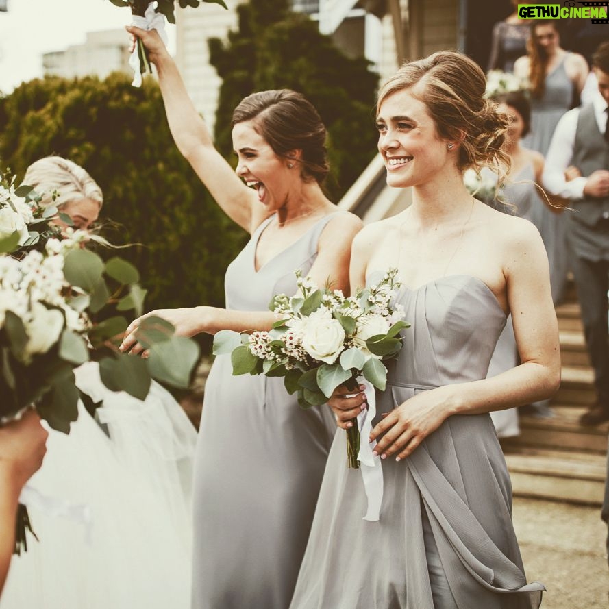 Melissa Roxburgh Instagram - We sent one off <3 . . . @kristiemmichelle @michaelalan18 @danaeliphotography