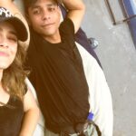 Melissa Roxburgh Instagram - Partner in crime. On TV and in real life <3 👫 . . @_charliebarnett