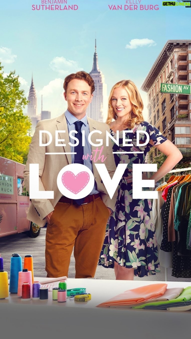 Mercedes Blanche Instagram - I caught myself on @hallmarkchannel the other day ๐it was such a fun crew to work with , go watch Designed with love for the rest ! @hallmark @hallmarkmoviesnow