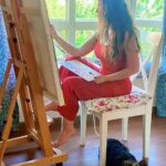 Merna Gamel Instagram - It always seems impossible until it’s done 🖌🎨☀️🍄🍃