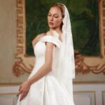 Meryem Uzerli Instagram - How I felt in the most amazing wedding dress of the world ? No words … THE WEDDING DRESS @maison.novague ❤️#maisonnovague