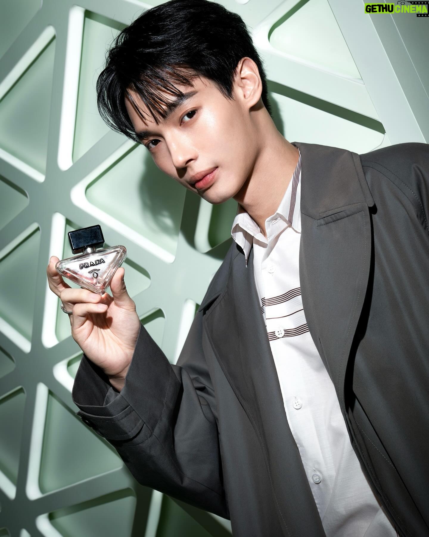 Metawin Opas-iamkajorn Instagram - NEVER THE SAME, ALWAYS MYSELF. Feeling grateful to be part of HONG KONG’s Prada Beauty launch💚 Visit @pradabeauty pop-up store in Sogo Causeway Bay now. Make sure you don’t miss the exclusive PRADA PRINT FACTORY customization service. It’s only available till May 1st! #PradaBeauty #RethinkingBeauty #PradaBeautyHK #PradaParadoxe