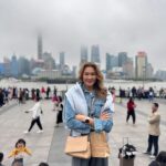 Metinee Kingpayome Instagram – Beautiful  Shanghai 🇨🇳 

#weekendinshanghai