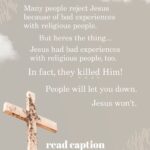 Mia Dinoto Instagram – Don’t reject Jesus simply because of people that misrepresent Him. 
If you choose to reject Jesus, at least know Who it is that you’re actually rejecting.

This is a call to action for everyone to go to the The Bible for themselves, and get to know who Jesus actually is. 
(Start with the gospel of John.)

If the Jesus you currently know of hasn’t transformed your entire life, you don’t know the true Jesus…

Know the truth, and the truth will set you free✨🕊️ (John 8:31-32)

•
“Jesus said to him, “I am the way, and the truth, and the life. No one comes to the Father except through me.” – John 14:6
•
#religioushypocrisy #religionkills #religionsucks #religionispoison #religionfree #religionpoisonseverything #religioushypocrites #falsereligion #truthseeker