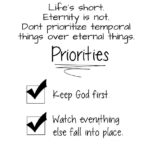 Mia Dinoto Instagram - Get your priorities straight✅ Life is short, but eternity is not. Make sure you’re prioritizing what’s most important. Devoting your time to things that aren’t temporary but will last forever. Our relationship with Jesus is by far the most valuable thing in life. “One day we will look straight into the eyes of Jesus Christ and suddenly all the money, the fame, & earthly possessions will mean nothing To have a relationship with Jesus is the most valuable gift one can posses on Earth. On judgment day will He know you as a close friend or a distant stranger?” - unknown People are like grass; their beauty is like a flower in the field. The grass withers and the flower fades, But the word of the Lord remains forever. And that word is the Good News (of Jesus) that was preached to you.” - 1 Peter 1:24-25 #priorities #Godfirst #Christianmotivation #Christianinspiration #seekGod