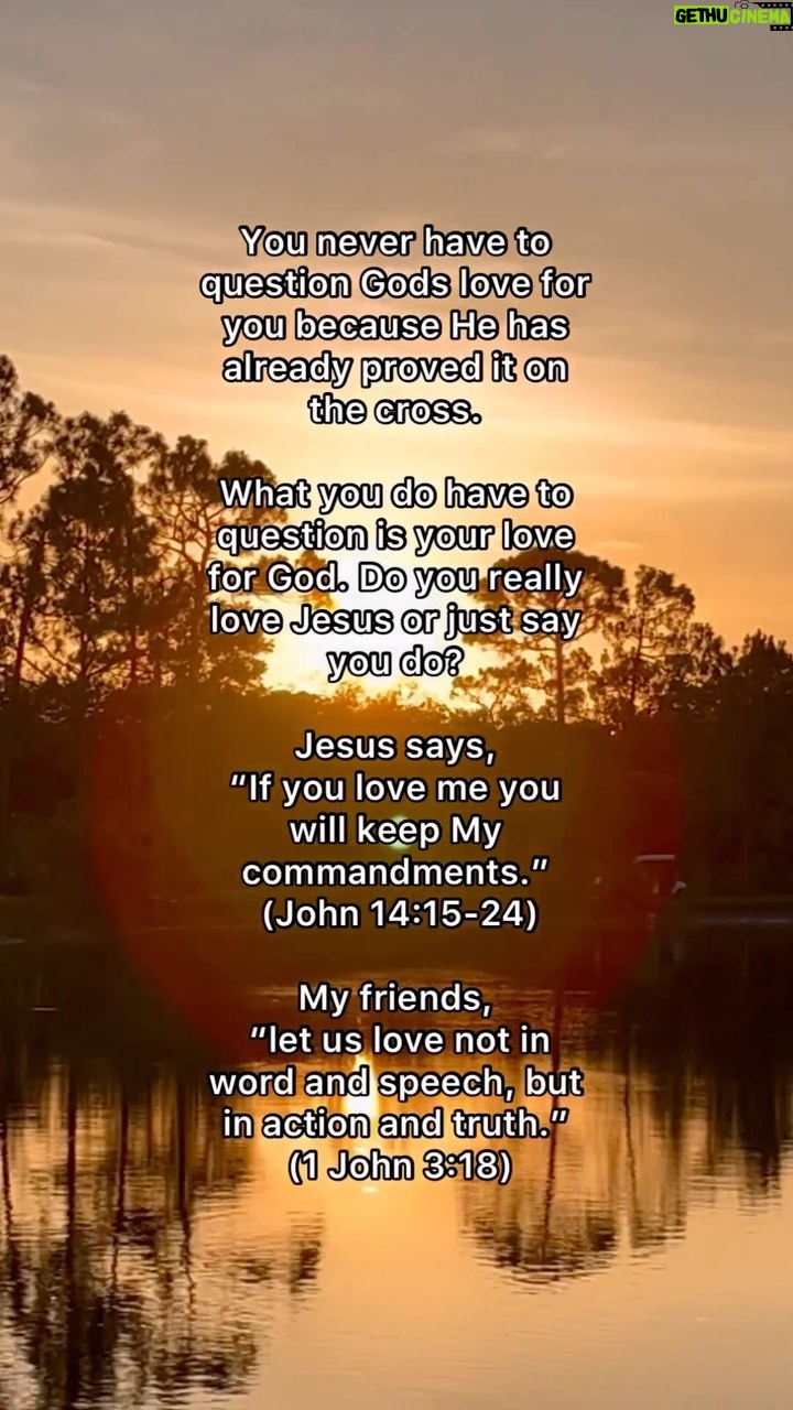Mia Dinoto Instagram - Do you really love God? • #JesusisSavior #JesusisLord #FollowJesus #LoveofGod #christianencouragement #christianinstagram #christianinspiration
