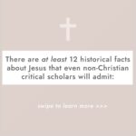 Mia Dinoto Instagram - These 12 historical facts are just one of many ways that point to the resurrection of Jesus Christ! 🙏🏼 After doing your own research into all the evidence you will conclude that the most plausible explanation for the evidence is that Jesus actually rose from the dead and the historical reliability of the Gospels and the Christian faith are not just claims, but the verifiable truth! • #apologetics #Christianapologetics #resurrection #HeisRisen #JesusisLord #evidencebased