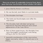 Mia Dinoto Instagram - These 12 historical facts are just one of many ways that point to the resurrection of Jesus Christ! 🙏🏼 After doing your own research into all the evidence you will conclude that the most plausible explanation for the evidence is that Jesus actually rose from the dead and the historical reliability of the Gospels and the Christian faith are not just claims, but the verifiable truth! • #apologetics #Christianapologetics #resurrection #HeisRisen #JesusisLord #evidencebased
