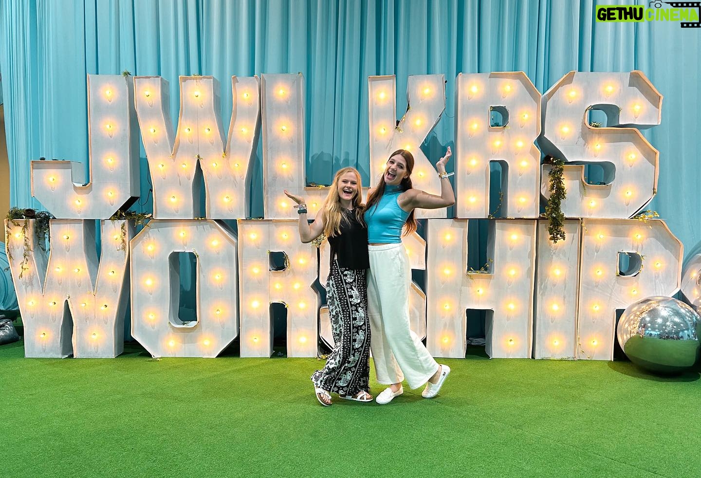 Mia Dinoto Instagram - I had such an incredible time last weekend at @jwlkrsworship fellowshipping and worshiping the Lord with my family in Christ🙏🏼💓 This weekend has reminded me how important it is to be in community with believers... If you don’t have a Christian community, group or friends, I strongly encourage you to reach out to a believer today, encourage them in Christ and start to build a relationship with them. Ask God to lead you to the right people and when you find them, you will be so blessed 🫶 : "And let us consider how to stir up one another to love and good works, Not neglecting to meet together, as is the habit of some, but encouraging one another, and all the more as you see the Day drawing near. - Hebrews 10:24-25 "Therefore encourage one another and build one another up, just as you are doing." - 1 Thessalonians 5:11