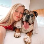 Mia Dinoto Instagram - I’m so blessed to have had the best dog / friend to grow up with and I thank God for every moment I got to spend with him. Life is short and tomorrow is never promised so always remember to hug your loved ones, be the light of the world, cherish every moment God gives you life, and most importantly give your life to Jesus before it’s too late. ❤️ “And just as it is appointed for man to die once, and after that comes judgment” - Hebrews 9:27 “For God so loved the world, that he gave his only Son, that whoever believes in him should not perish but have eternal life.” - John 3:16