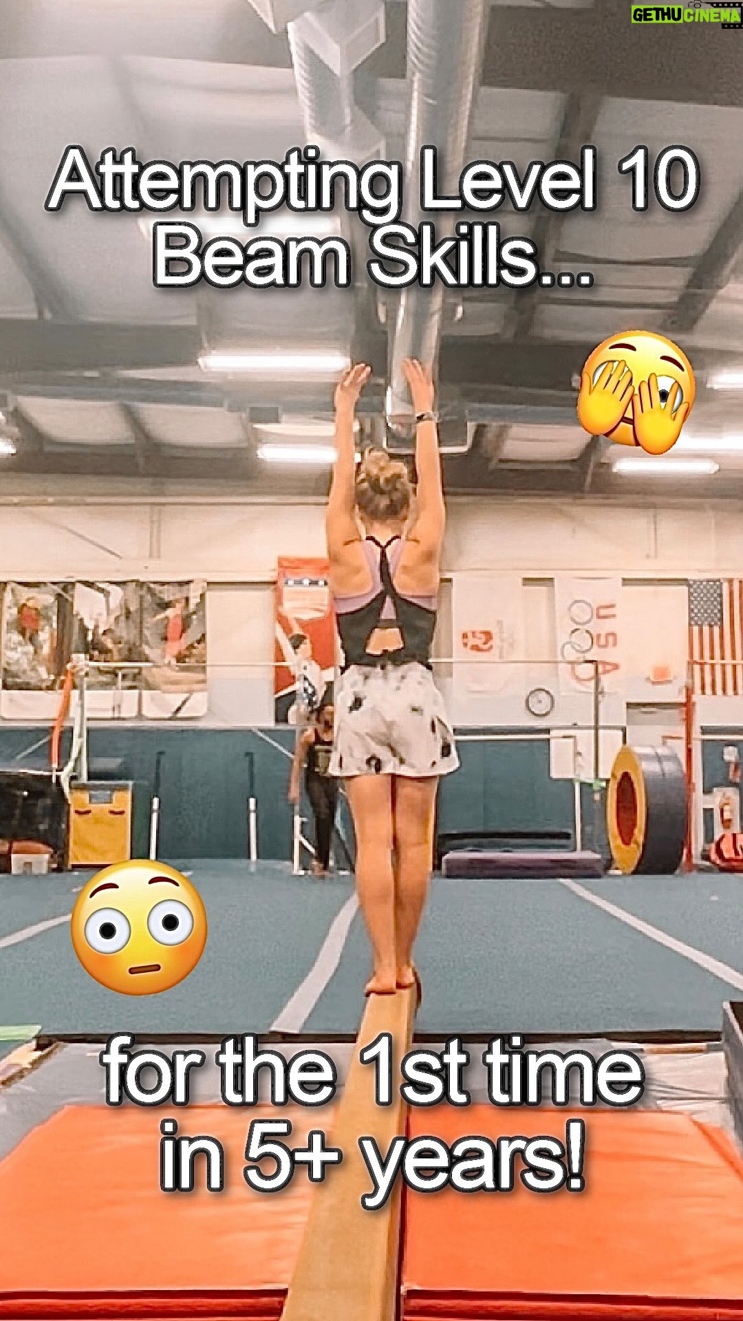 Mia Dinoto - 3K Likes - Attempting Level 10 beam Skills for the first time in 5 years🫣😳
•
#gymnastics #onceagymnastalwaysagymnast #retiredgymnast #coralgirls #beam #balance #acro #tumbling #gymnasticsfails #gymnasticsfails #flipping