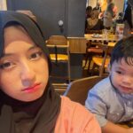 Mia Sara Nasuha Instagram - well someone's in a good mood today @dhanihaqem_ridhuan 😌