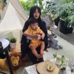 Mia Sara Nasuha Instagram - Happy Birthday Dhani Haqem and thank you for all the sponsors!! . . . @lulaland.my @pops.aiz_putrajaya @pops.aiz @locetta.hq @dco_flyana @izhomebaker_ #miasara #miasaranasuha #miayoutube