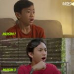 Mia Sara Nasuha Instagram - As it was ~ 🥲🥲🥲 sedih la kalau betul musim terakhir!! EPISOD TERAKHIR HARINI INI, 3 PETANG di Astro Ceria (611) #salamsquad3 #salamsquad #miasara #kiki #rykarl #nikadam #chubbe #asitwas