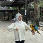 Mia Sara Nasuha Instagram - If you guys really know me you guys would know that I love parrots 🥹 thank you @g2ganimalgarden for having me..