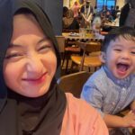 Mia Sara Nasuha Instagram - well someone's in a good mood today @dhanihaqem_ridhuan 😌
