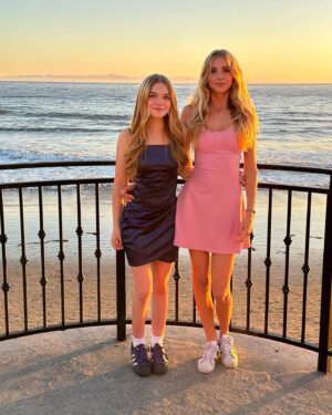Mia Talerico Instagram - And to make you feel even older…. HALLOWEEKEND  HOCO💙 #hoco #halloween #halloweekend #candyhangover #sunset #smile