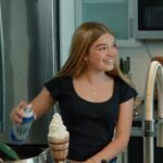 Mia Talerico Instagram - Someone likes a lotta whipped cream🤣