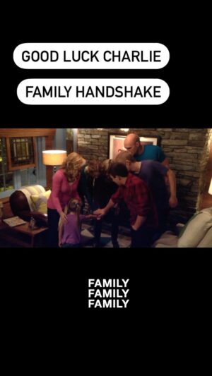 Mia Talerico Instagram - Let’s hear it for the Duncan Family 🎬😊🤍Does your family have a handshake? #family #throwbackthursday #tbt #goodluckcharlie @disneyplus @disneychannel I found some old pics and videos. Comment if you want me to make more reels