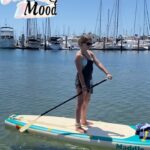Mia Talerico Instagram - Soaking up summer and exploring on my @maddleboards SUP #standuppaddle #smile #summer #beach #maddleboard